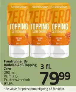 Fleggaard Frontrunner by Bodylab ApS topping zero erbjuda