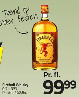 Fleggaard Fireball Whisky erbjuda
