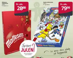 Fleggaard Maltesers julekalender erbjuda