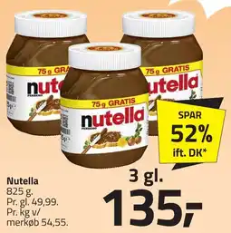 Fleggaard Nutella erbjuda