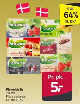 Fleggaard Pickwick Te erbjuda