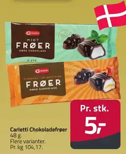Fleggaard Carletti Chokoladefrøer erbjuda
