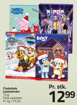 Fleggaard Chokolade Julekalender erbjuda