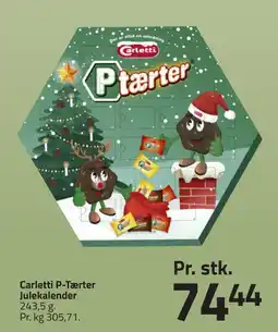 Fleggaard Carletti P-Tærter Julekalender erbjuda