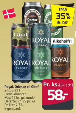 Fleggaard Royal, Odense el. Giraf erbjuda