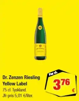 Calle Dr. Zenzen Riesling Yellow Label erbjuda