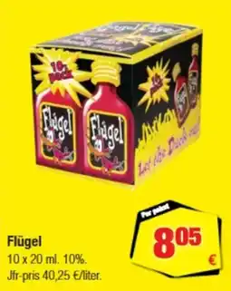 Calle Flügel erbjuda
