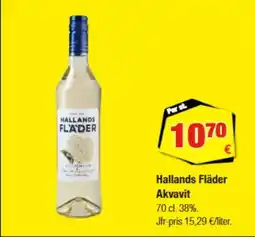 Calle Hallands Fläder Akvavit erbjuda