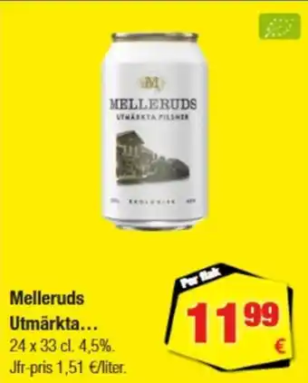 Melleruds utmärkta pilsner