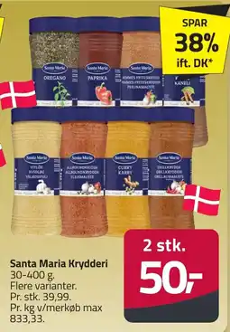 Fleggaard Santa Maria krydderi erbjuda
