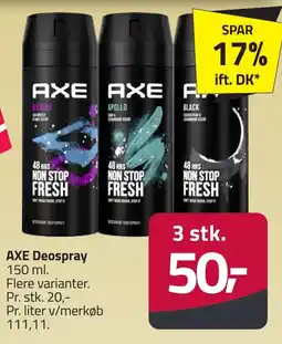 Fleggaard Axe deospray erbjuda