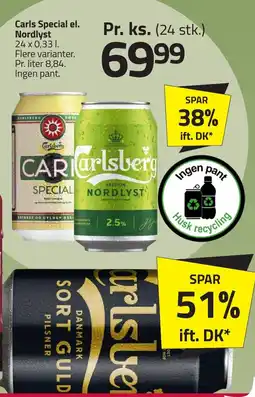 Fleggaard Carlsberg Nordlyst erbjuda