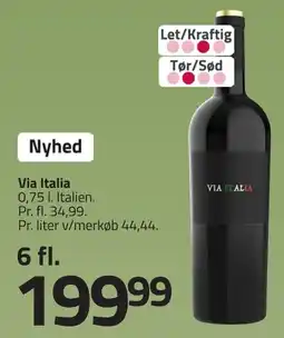 Fleggaard Via Italia erbjuda