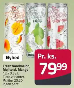 Fleggaard Fresh Vandmelon, Mojito el. Mango erbjuda