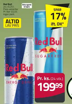 Fleggaard Red Bull erbjuda