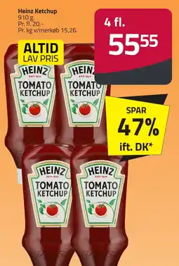 Fleggaard Heinz Tomato Ketchup erbjuda