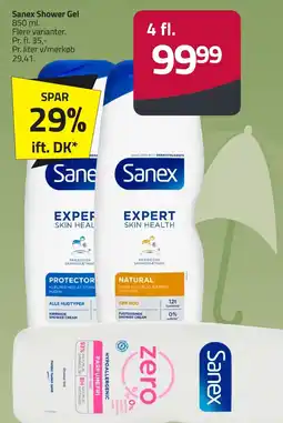 Fleggaard Sanex shower gel erbjuda