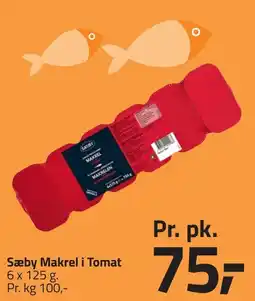 Fleggaard Sæby Makrel i Tomat erbjuda