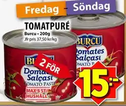 Matvärlden Tensta TOMATPURÉ erbjuda