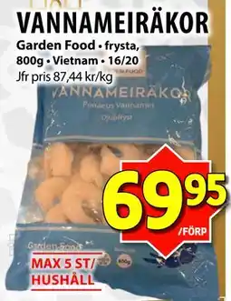 Matvärlden Tensta VANNAMEIRÄKOR erbjuda