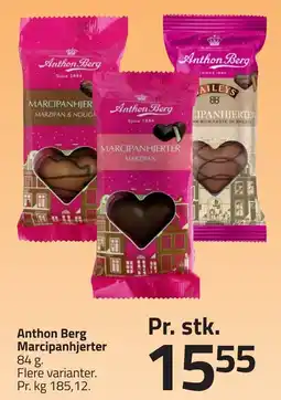 Fleggaard Anthon Berg Marcipanhjerter erbjuda