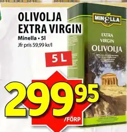 Matvärlden Tensta OLIVOLJA EXTRA VIRGIN erbjuda