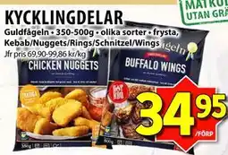 Matvärlden Tensta KYCKLINGDELAR erbjuda