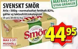 Matvärlden Tensta SVENSKT SMÖR erbjuda