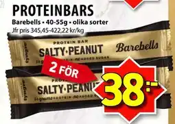 Matvärlden Tensta PROTEINBARS erbjuda