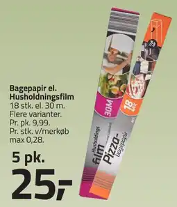 Fleggaard Pizza-bagepapir erbjuda