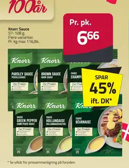 Fleggaard Knorr Sauce erbjuda