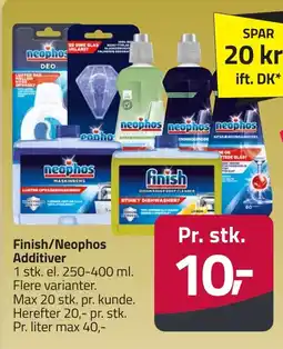 Fleggaard Finish/Neophos Additiver erbjuda