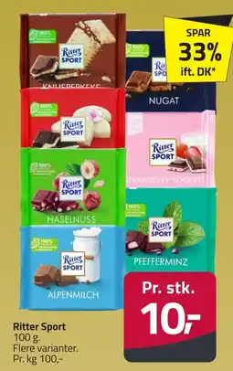 Fleggaard Ritter Sport erbjuda