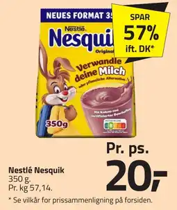 Fleggaard Nestlé Nesquik erbjuda