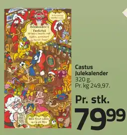 Fleggaard Castus Julekalender erbjuda