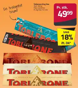 Fleggaard Toblerone erbjuda