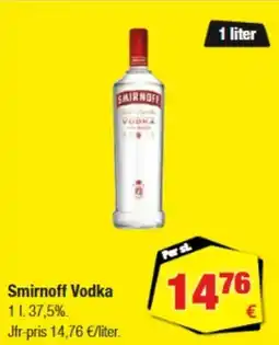 Calle Smirnoff Vodka erbjuda
