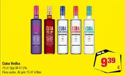 Calle Cuba Vodka erbjuda