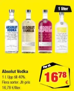 Calle Absolut Vodka erbjuda