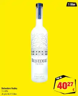 Calle Belvedere Vodka erbjuda