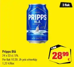 Calle Pripps Blå erbjuda