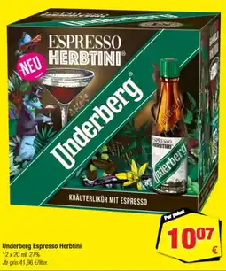 Calle Underberg Espresso Herbtini erbjuda