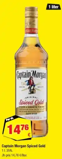 Calle Captain Morgan Spiced Gold erbjuda
