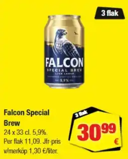 Calle Falcon Special Brew erbjuda