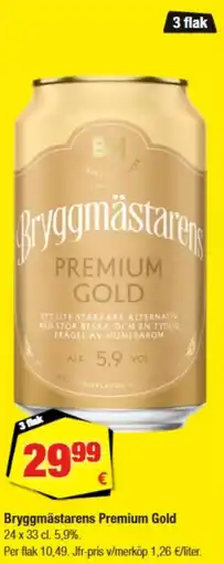 Calle Bryggmästarens Premium Gold erbjuda