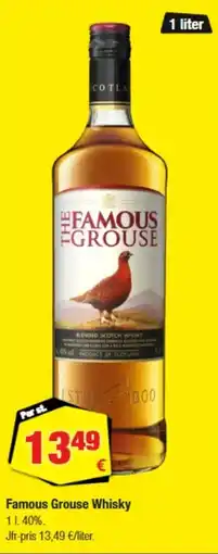 Calle Famous Grouse Whisky erbjuda