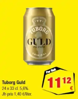 Calle Tuborg Guld erbjuda