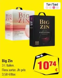 Calle Big Zin erbjuda