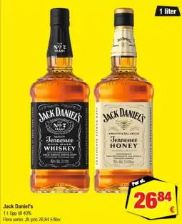 Calle Jack Daniel's erbjuda