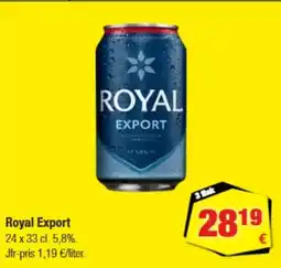 Calle Royal Export erbjuda